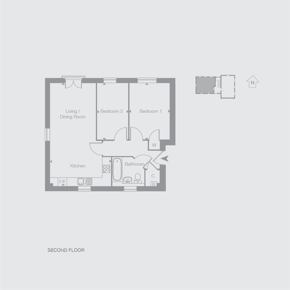 Floorplan for plot 21