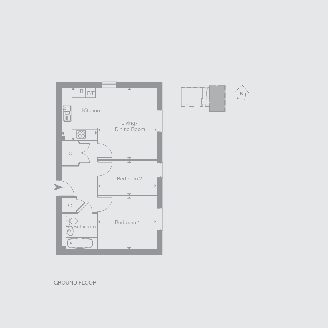 Floorplan for plot 20